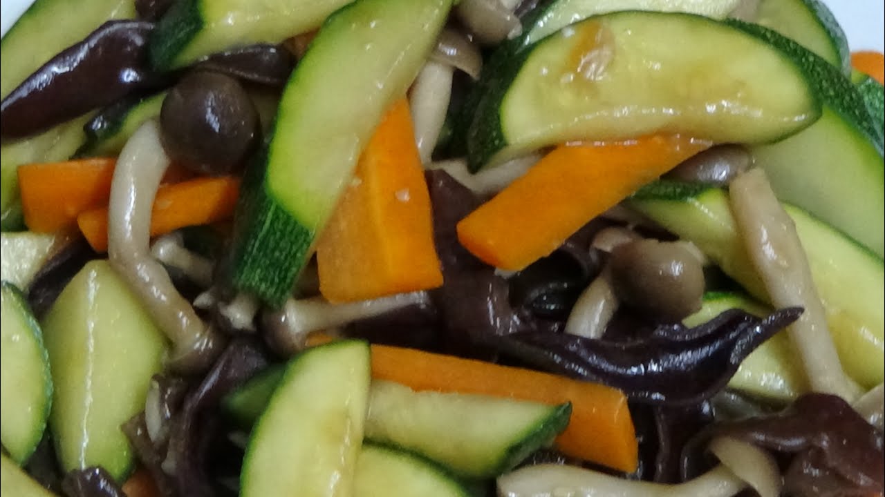 Bí Ngòi Xào Chay