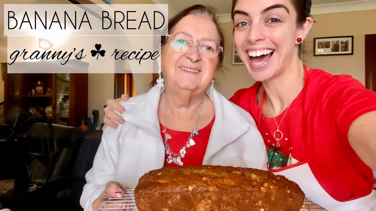 My Irish Granny’s banana bread recipe