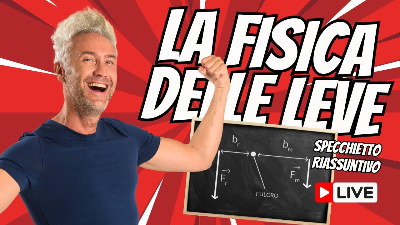lezione di fisica sulle LEVE: specchietto riassuntivo