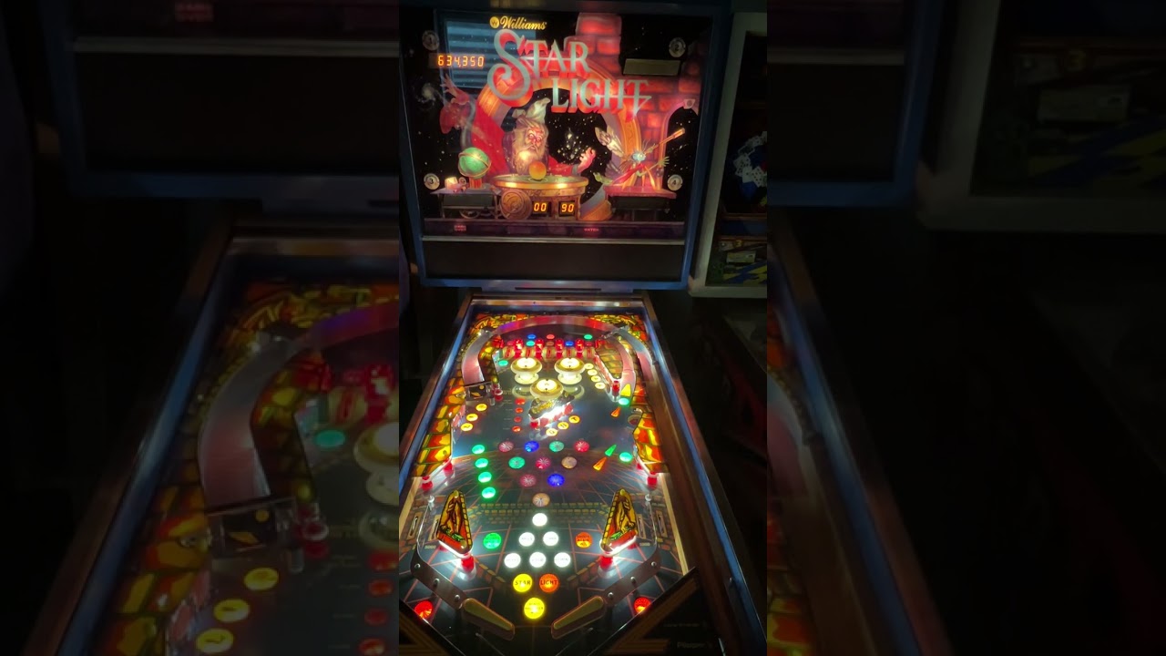 Williams Star Light Pinball Machine Walkthrough & Gameplay