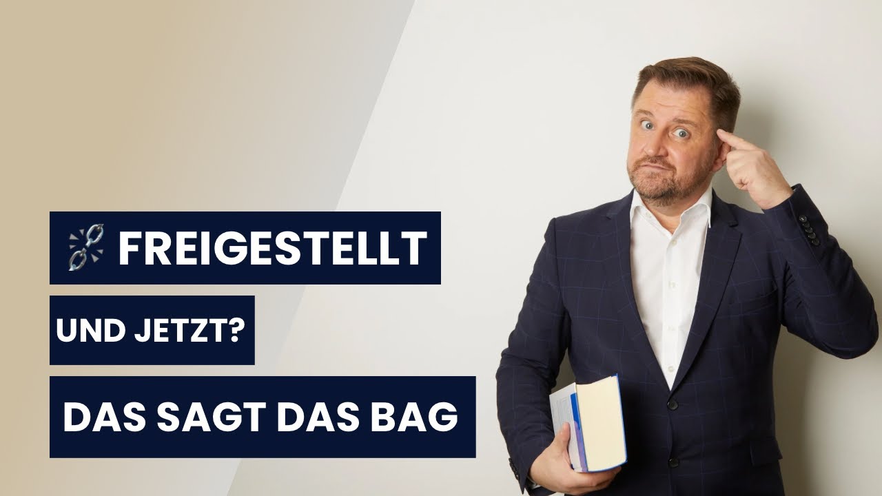 💼 Freigestellt nach Kündigung – Muss ich sofort einen neuen Job suchen? | Anwalt Ansgar Dittmar