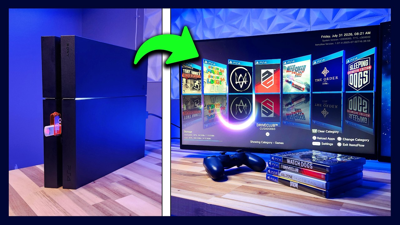 This is why a jailbroken PS4 is amazing