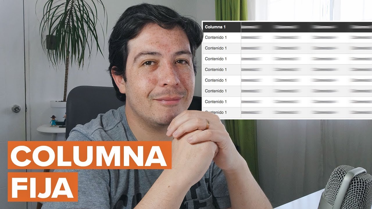 Cómo Crear una Tabla con Columna Fija - HTML y CSS
