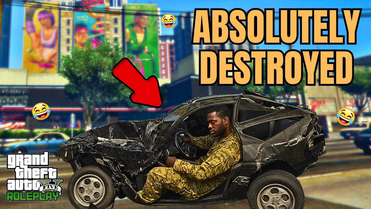 This Character is Absolutely Cursed (Worst Luck Ever) GTA 5 RP!