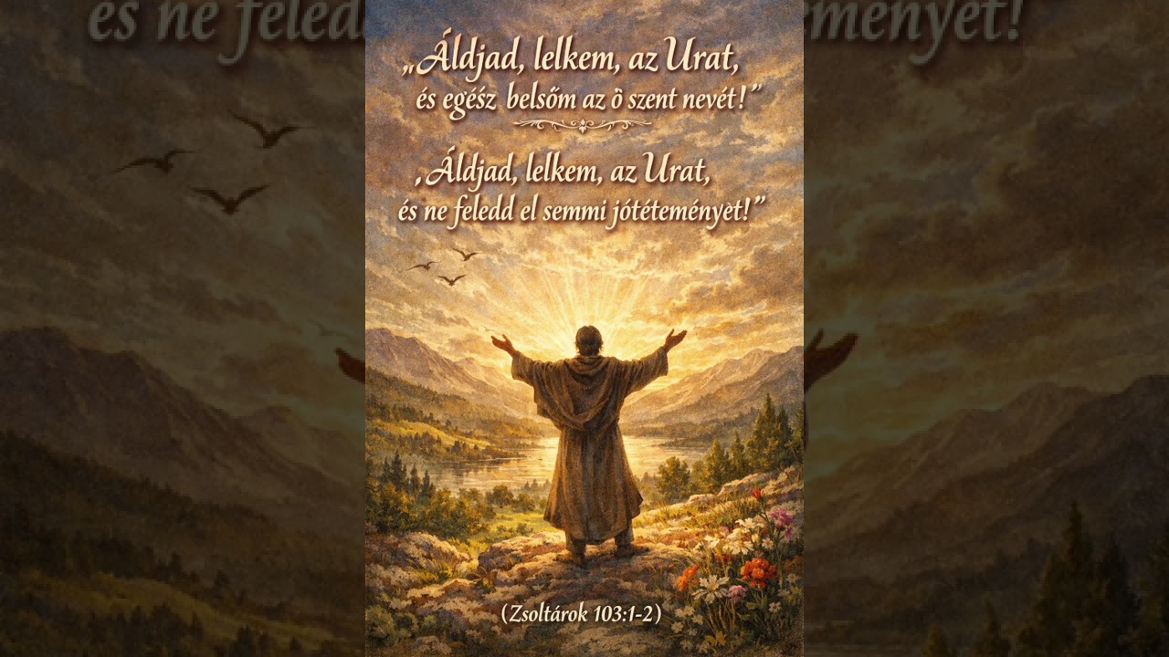 Áldjad én lelkem a hűséges Urat.... 🥰🙏🕊️