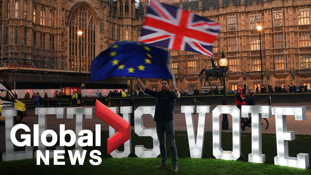 Thousands joins pro-Brexit rally outside U.K. parliament