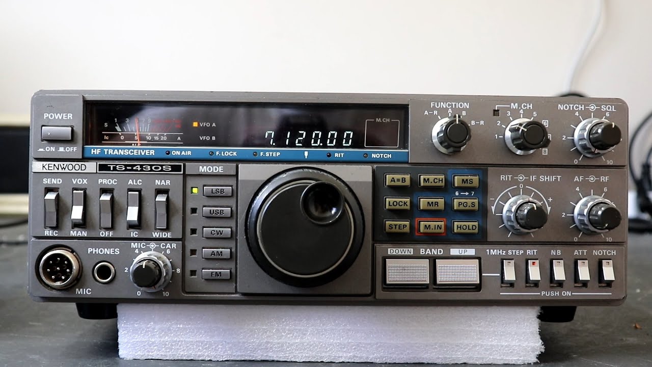 SLS RADIO SERVICE: TS-430S, REVISÃO GERAL E ALINHAMENTO.