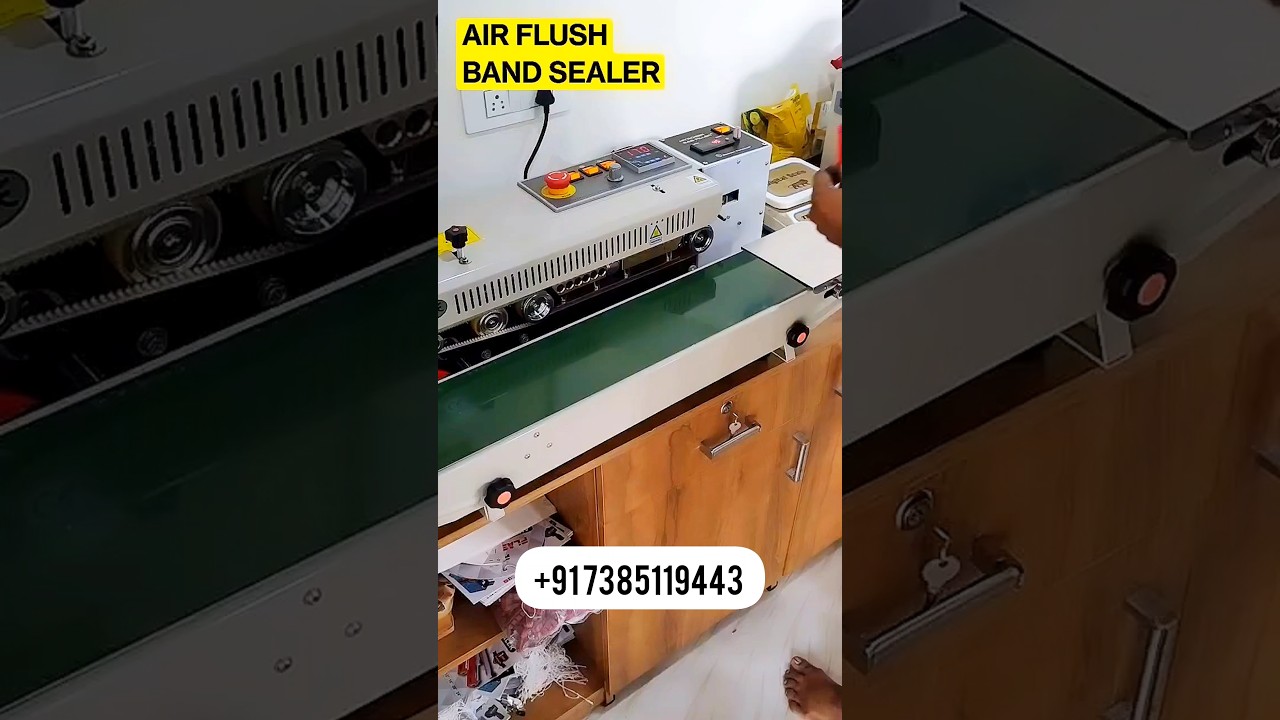 BAND SEALER MACHINE | POUCH SEALING MACHINE