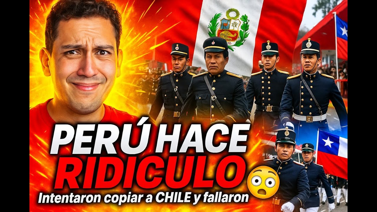 ¡PERÚ COPIA a CHILE y hace el RIDÍCULO en desfile militar!
