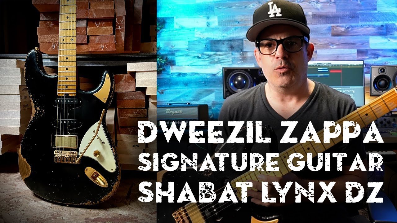 Dweezil Zappa's Signature Guitar!!!  (Shabat Lynx DZ)