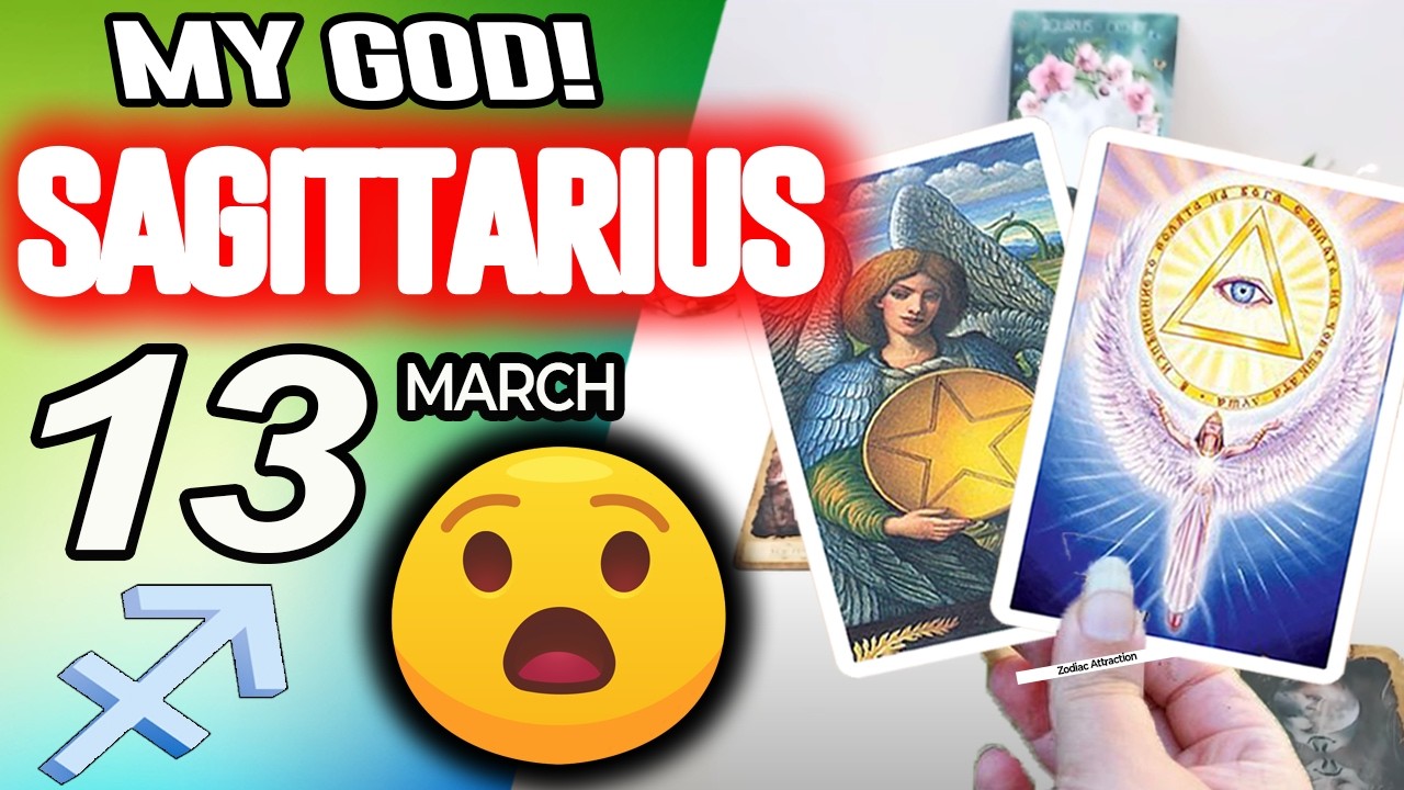 Sagittarius ♐️MY GOD❗️😇YOU ARE GOING TO LIVE A BRUTAL MIRACLE🍀💸 horoscope for today MARCH 13 2026 ♐️