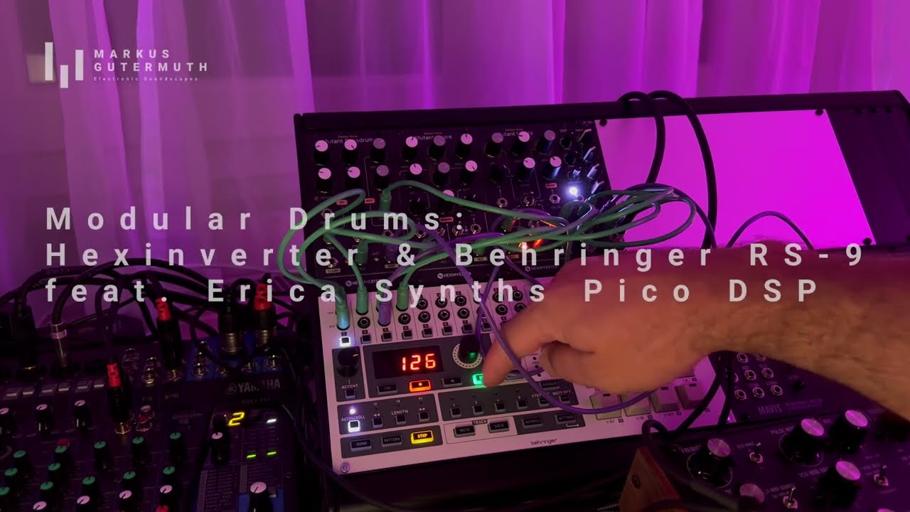 RAW BASS DRUMS: Mutant Drums & Behringer RS-9 | Unfiltered Techno Power - Markus Gutermuth