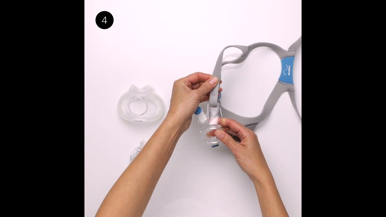 Assembly | Full face CPAP mask | ResMed AirFit&trade; F30