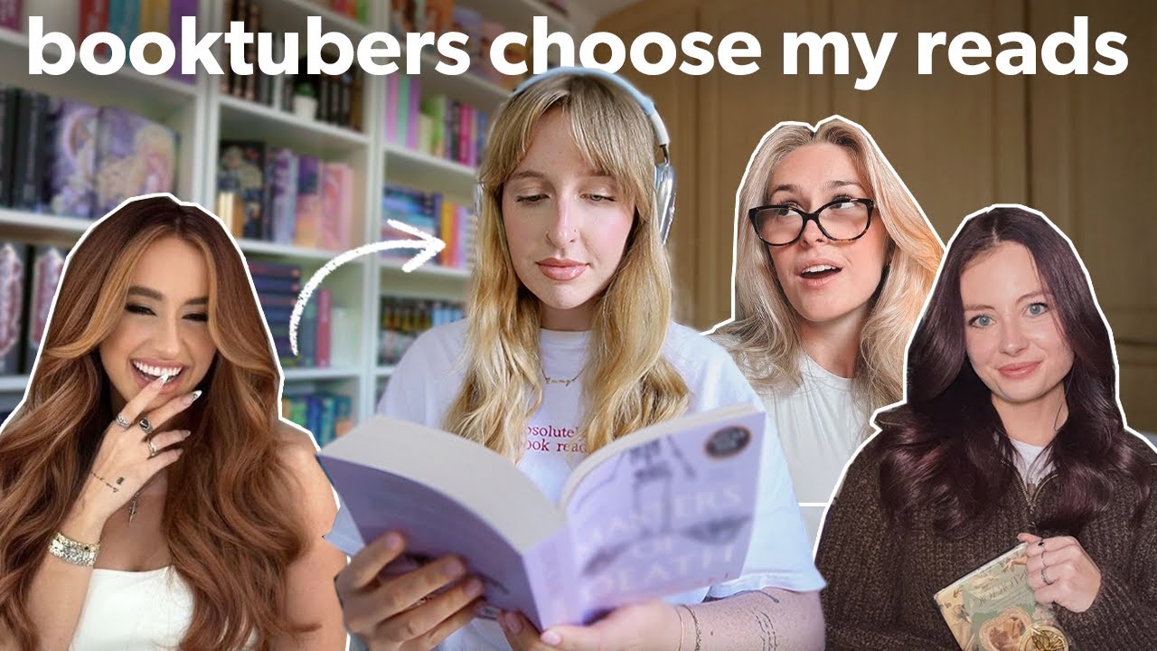 Booktubers choose my reads ⭐️ reading vlog (ep. 3)
