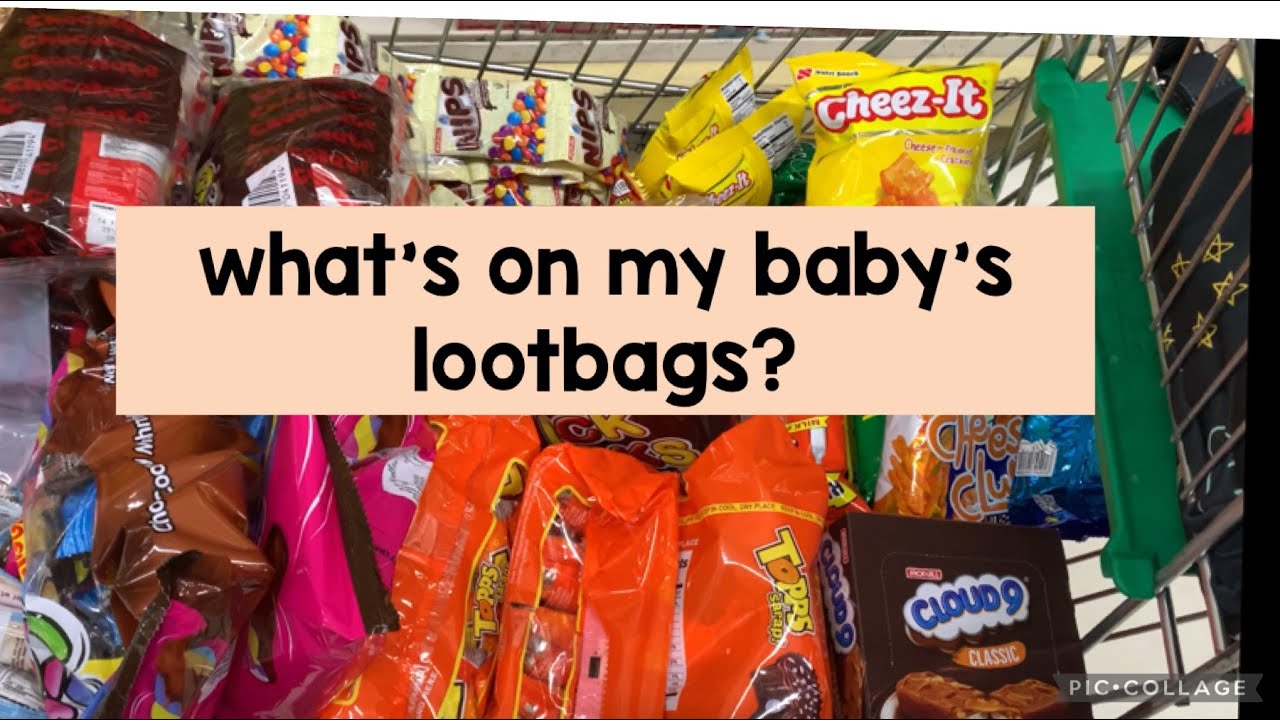 WHAT'S ON MY LOOT BAGS / BIRTHDAY LOOT BAGS