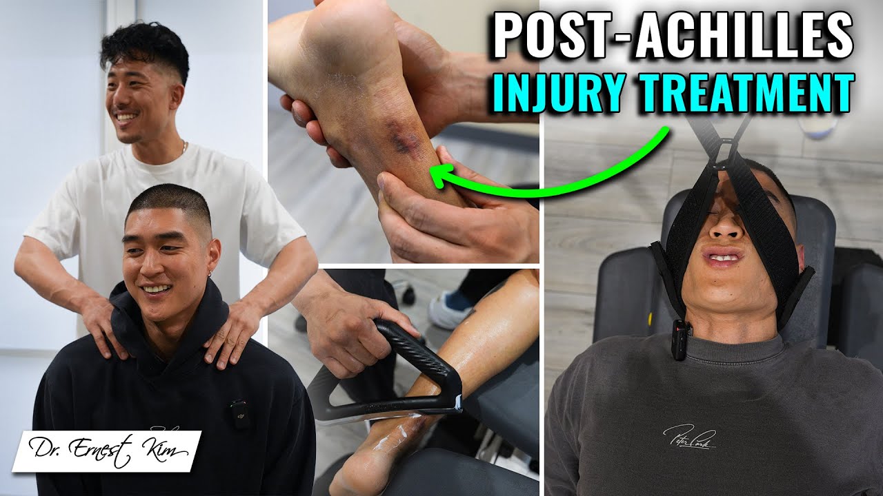Achilles Tear Rehab and Full Body Adjustment