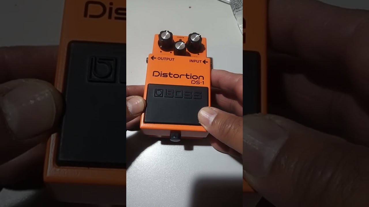 DISTORSIÓN BOSS DS1, UN CLÁSICO!!!
