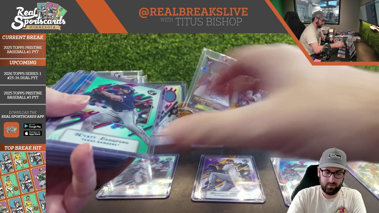 2025 Topps Pristine Baseball #1 Full Case Pick Your Team (2/12/26)