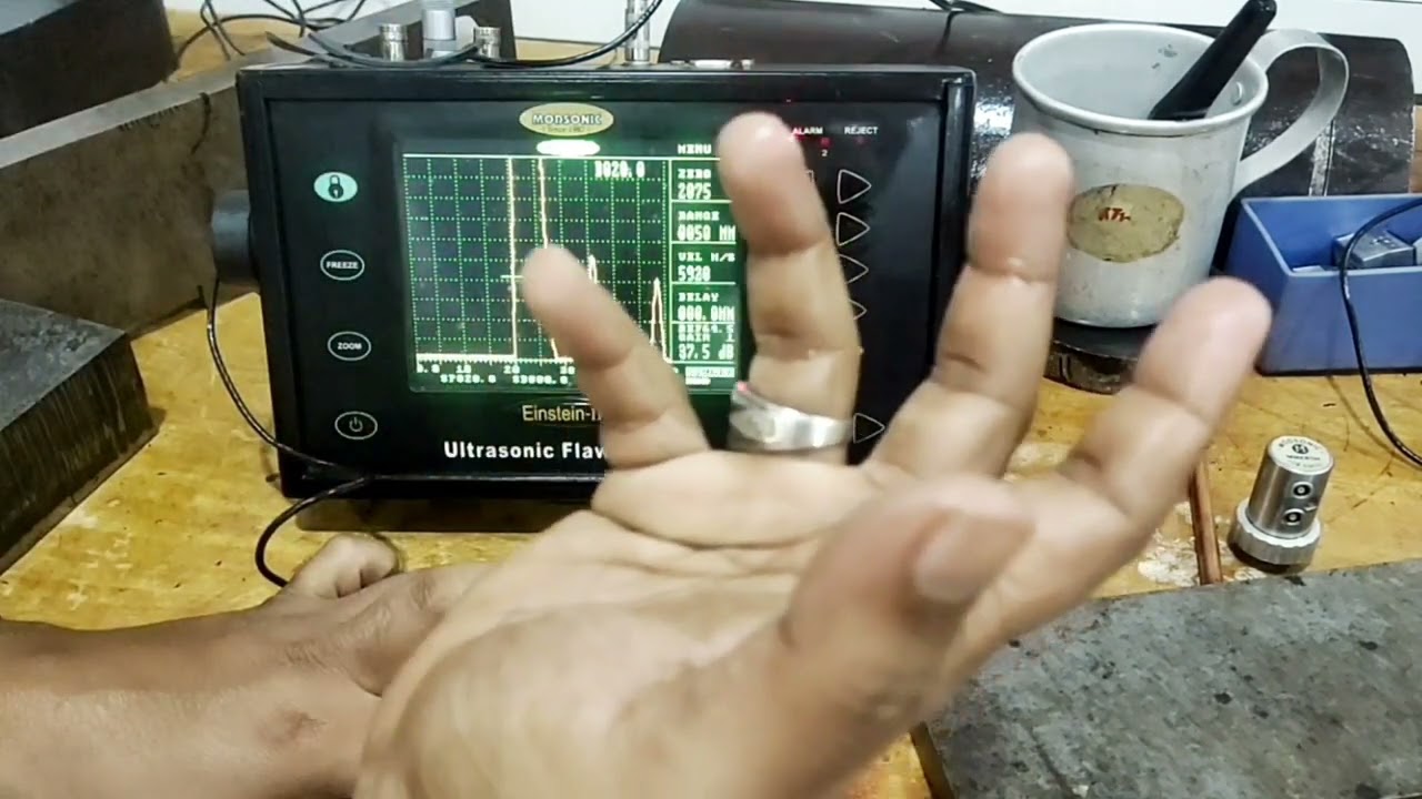 Ultrasonic Testing Practical (Part-3 Normal Probe Calibration)