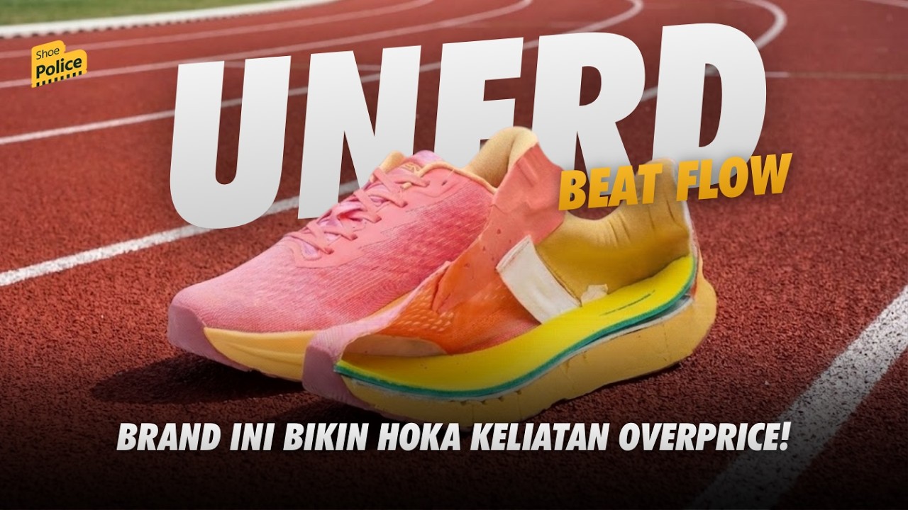 BRAND LOKAL TAPI JADI SAINGAN HOKA?! - REVIEW SEPATU UNERD BEAT FLOW