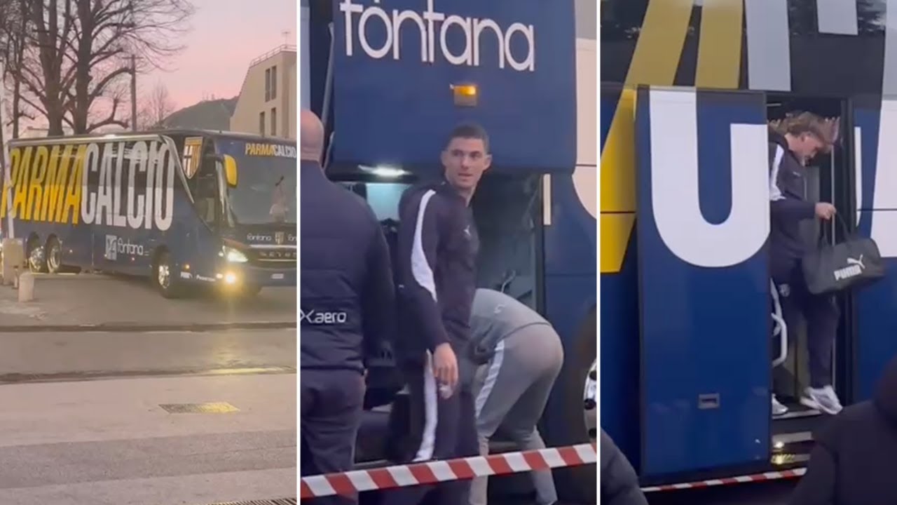 Il Parma &egrave; arrivato a Napoli! La reazione di Bernab&egrave; e Pellegrino 👀