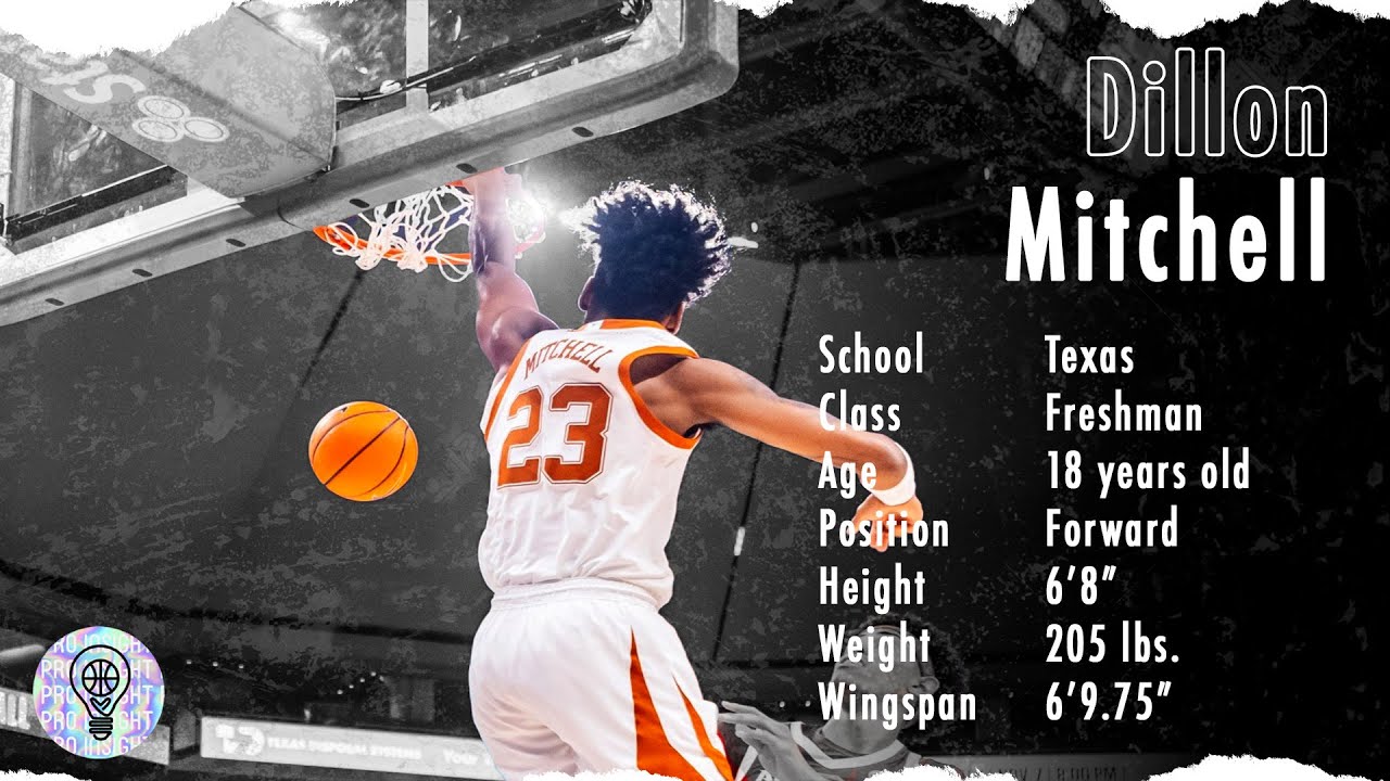 Pro Insight: Tale of the 📼 | 2023 NBA Draft Edition | Dillon Mitchell | 11.10.22