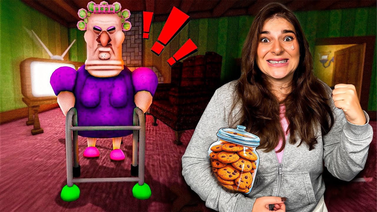 ESCAPE DA V&Eacute;IA RANHENTA NO ROBLOX! Grumpy Gran