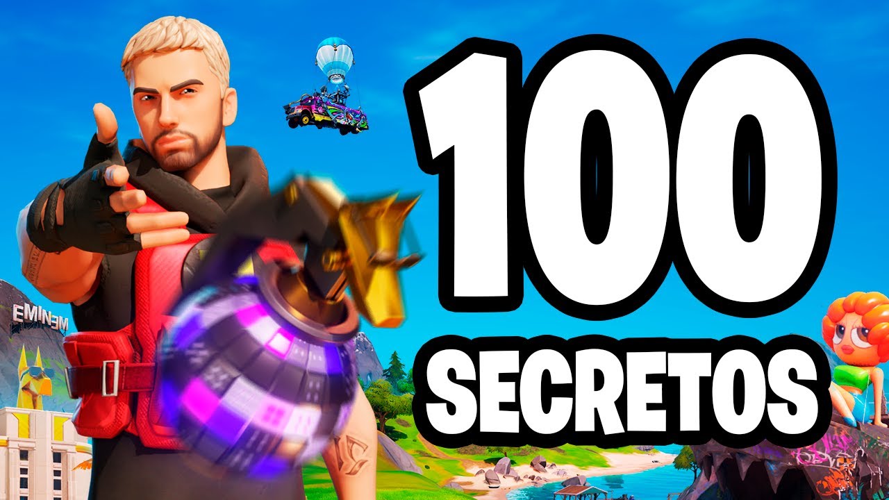 100 CURIOSIDADES DE FORTNITE CAPITULO 2 REMIX