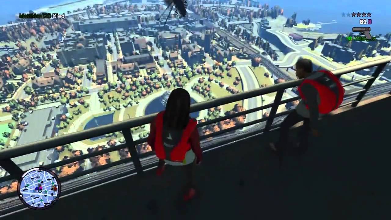 GTA TBoGT - ps3 - Feb. 20, 2011 - BGF Event Vid #2 - BGF vs LCPD - Pigeon's PoV