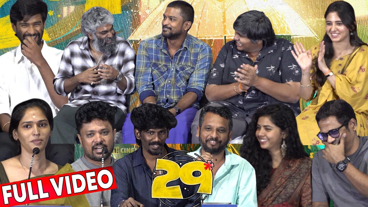 Full Video - 29 Movie Teaser Launch | Karthik Subbaraj | Rathna Kumar | Sean Roldan | Preethi Asrani