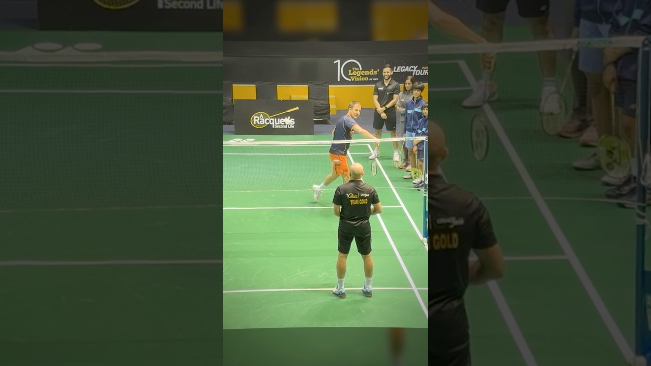 Peter Gade about the trick shots he invented