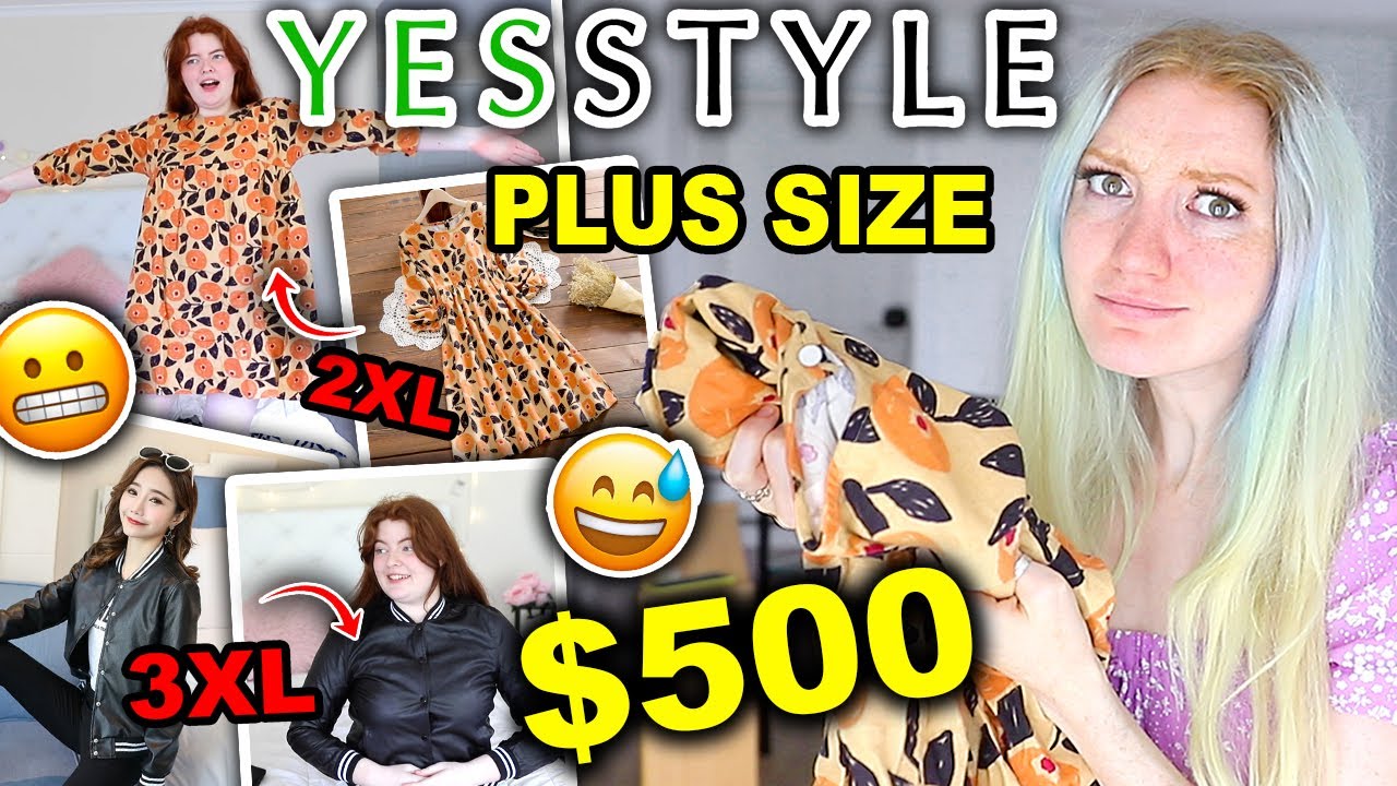 $500 YESSTYLE PLUS SIZE CLOTHING HAUL & TRY ON 2020 *yikes*
