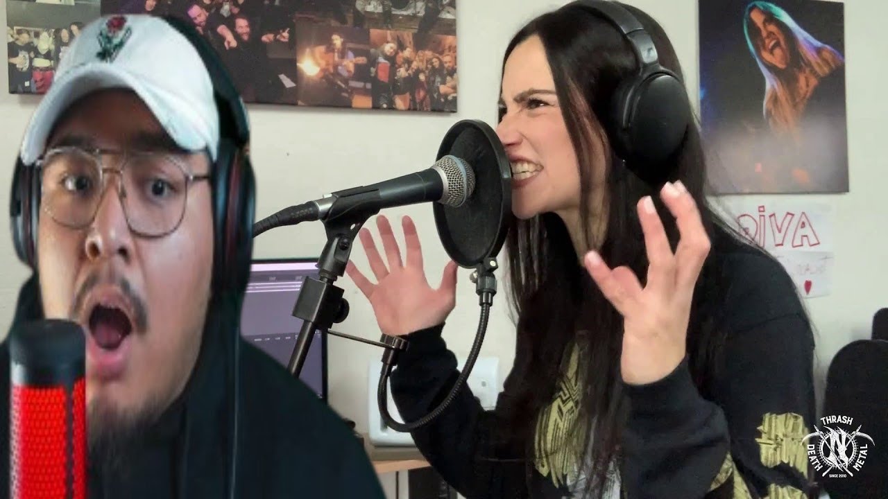 1ST LISTEN REACTION NERVOSA Diva Satanica Perpetual Chaos Vocal Playthrough