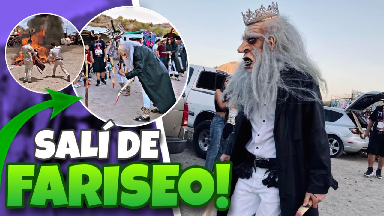 SALÍ DE FARISEO👹📿|| SEMANA SANTA 2022 || FARISEOS COLOSO ALTO 🇱🇺