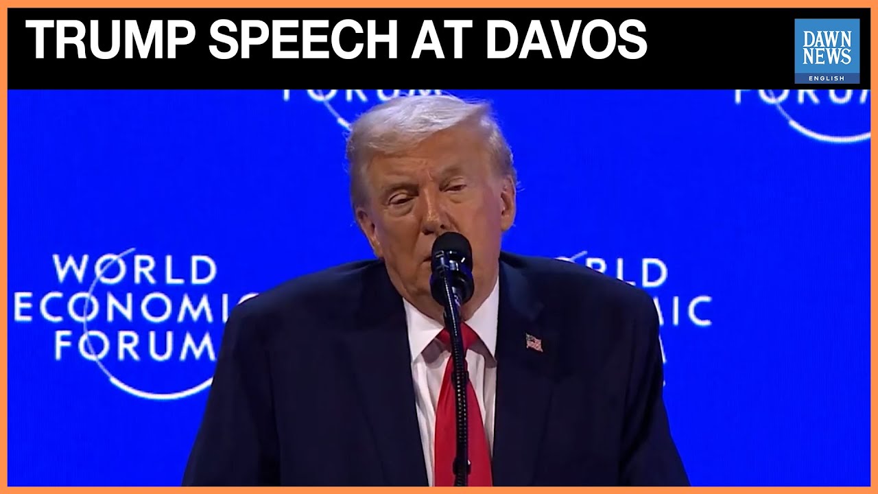 US President Donald Trump Full Speech At Davos | World Economic Forum