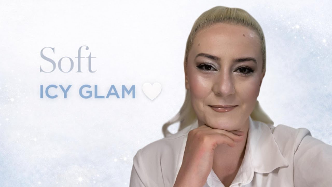 Pantone 2026 Cloud Dancer ile Icy Makeup ❄️🤍 | Soğuk, Zarif & Işıltılı