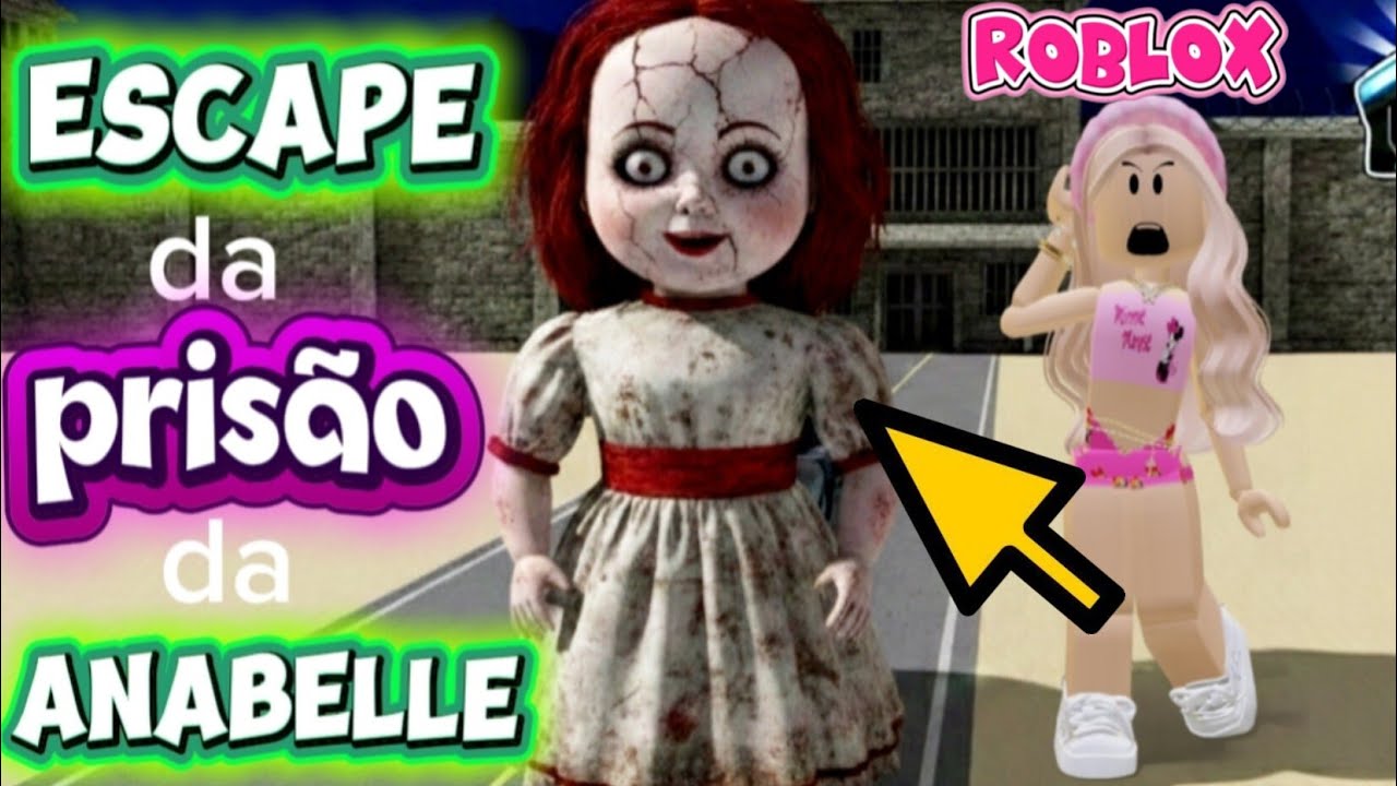 fiquei PRESA na PRISAO da ANABELLE😨 / roblox