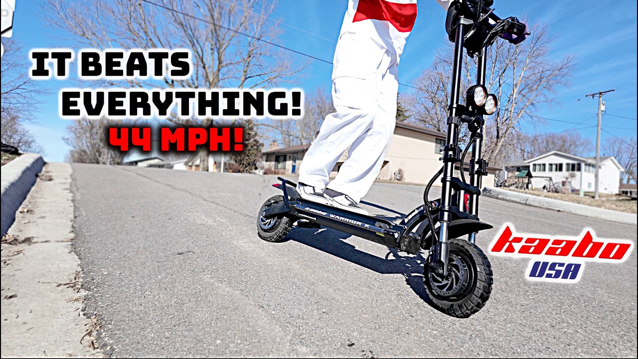 Kaabo Wolf Warrior X (Full Send) Review. $ for $ the quickest Electric Scooter around!