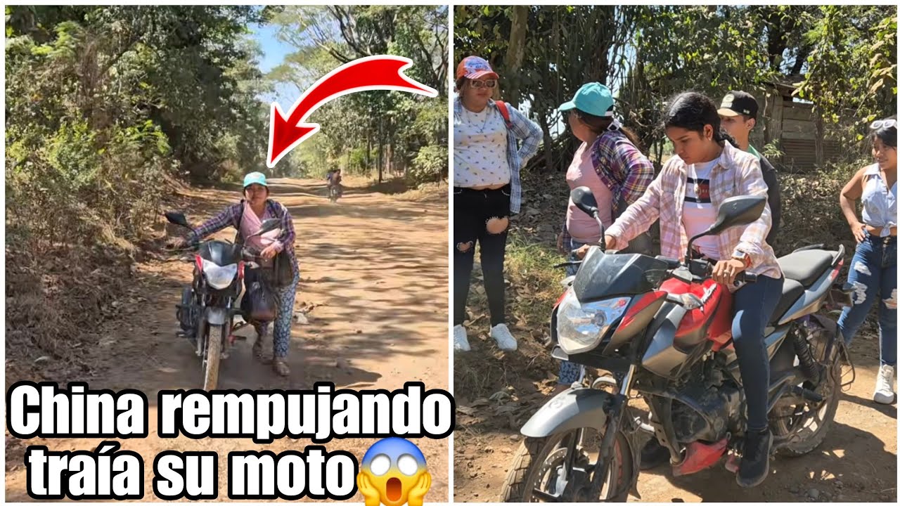 China llamo de emergencia al Grupo su moto se arruino en plena calle 😱