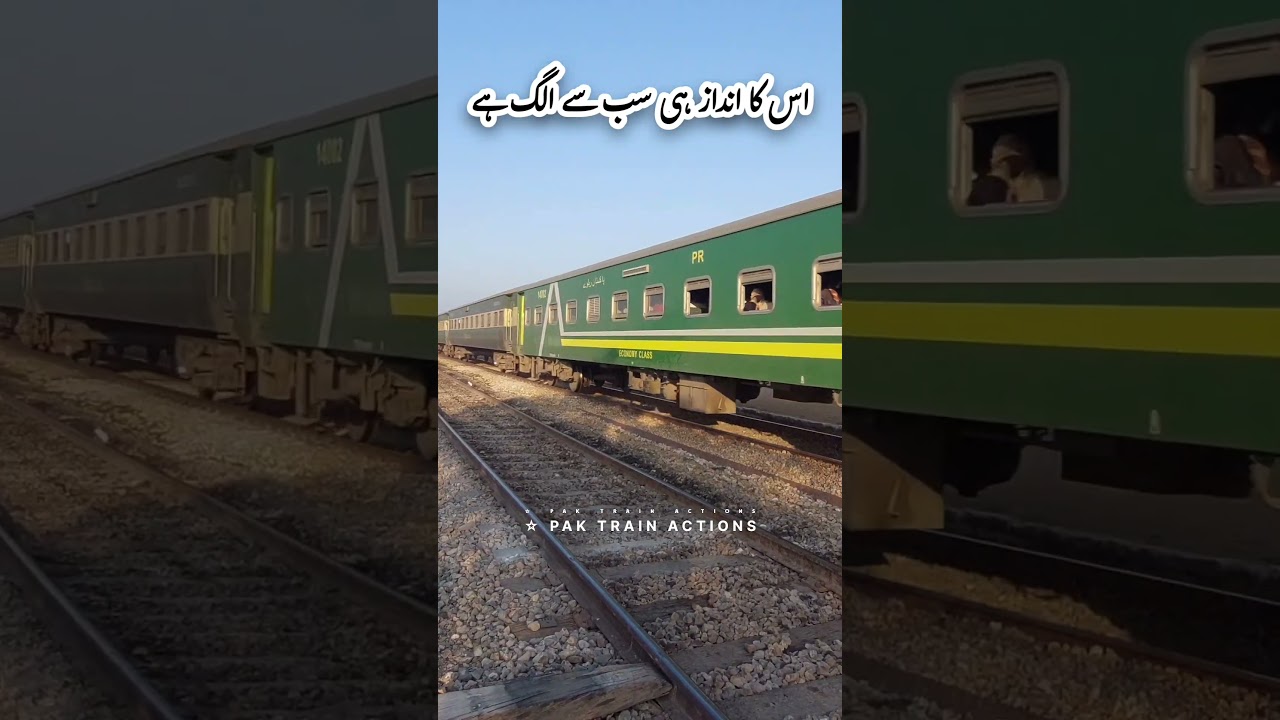 ZCU 30 With Its Unique Sound Leading Karachi Express 