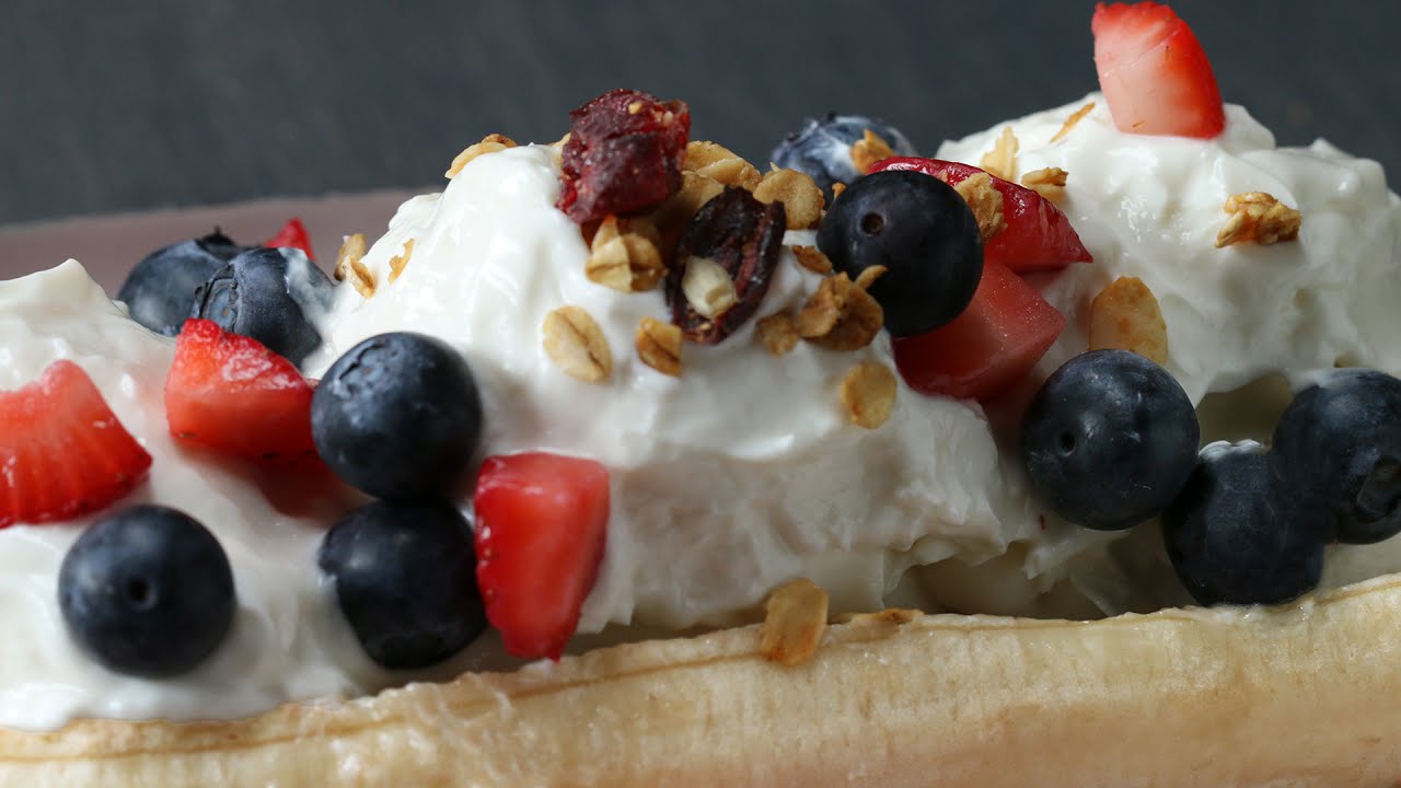 Breakfast Banana Split