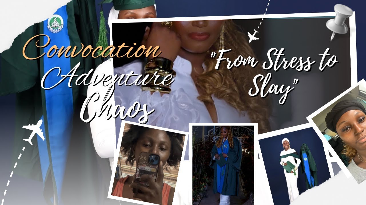 My Convocation Week Was PURE CHAOS 🎓 | Late Nights, Glam & Graduation Prep