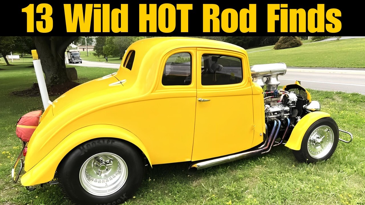 13 Cool and Wild Hot Rods for Sale!  UNIQUE EYE-CATCHING Rides!!