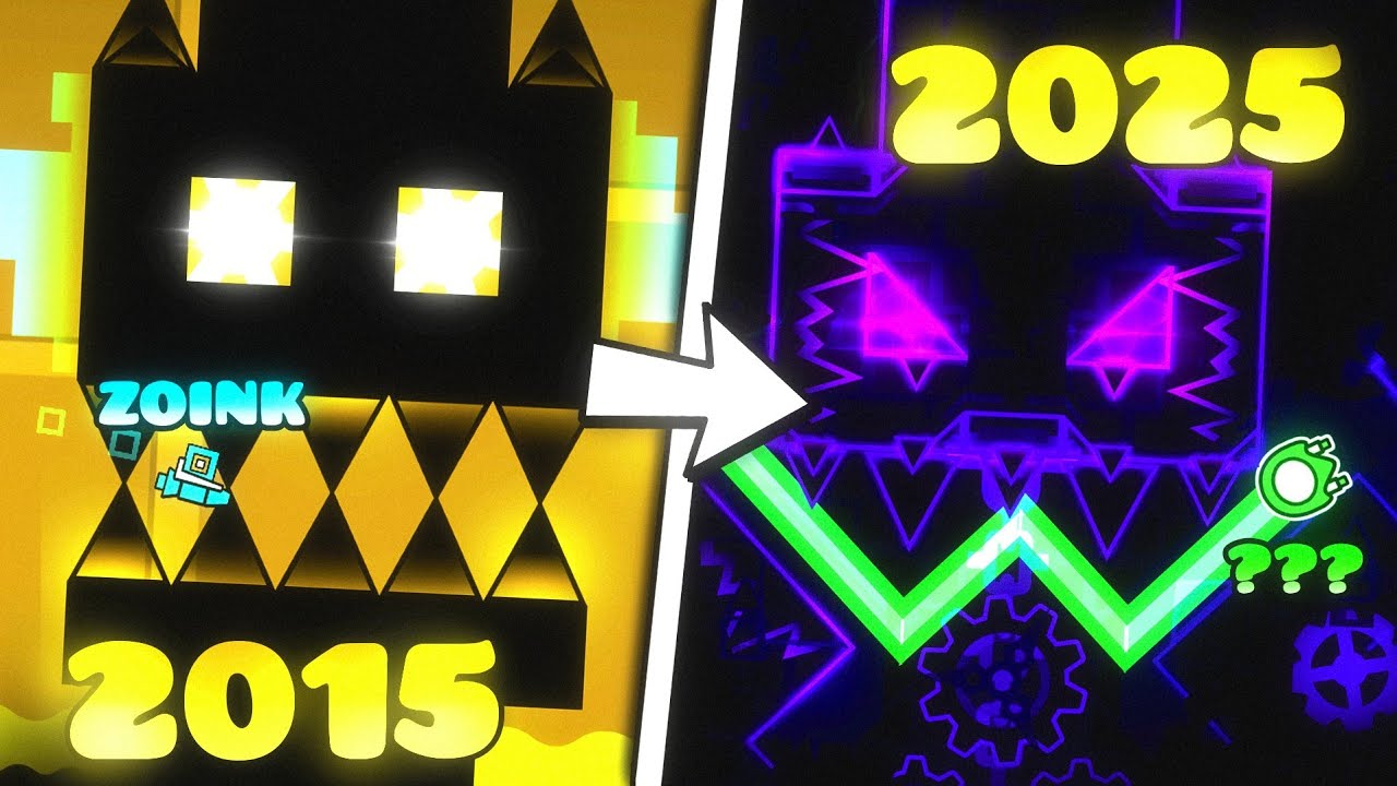 История невозможных уровней Geometry Dash