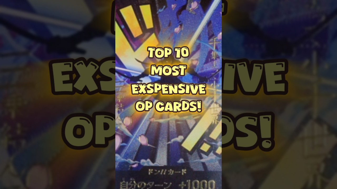 My Top Ten One Piece Graded Cards! 