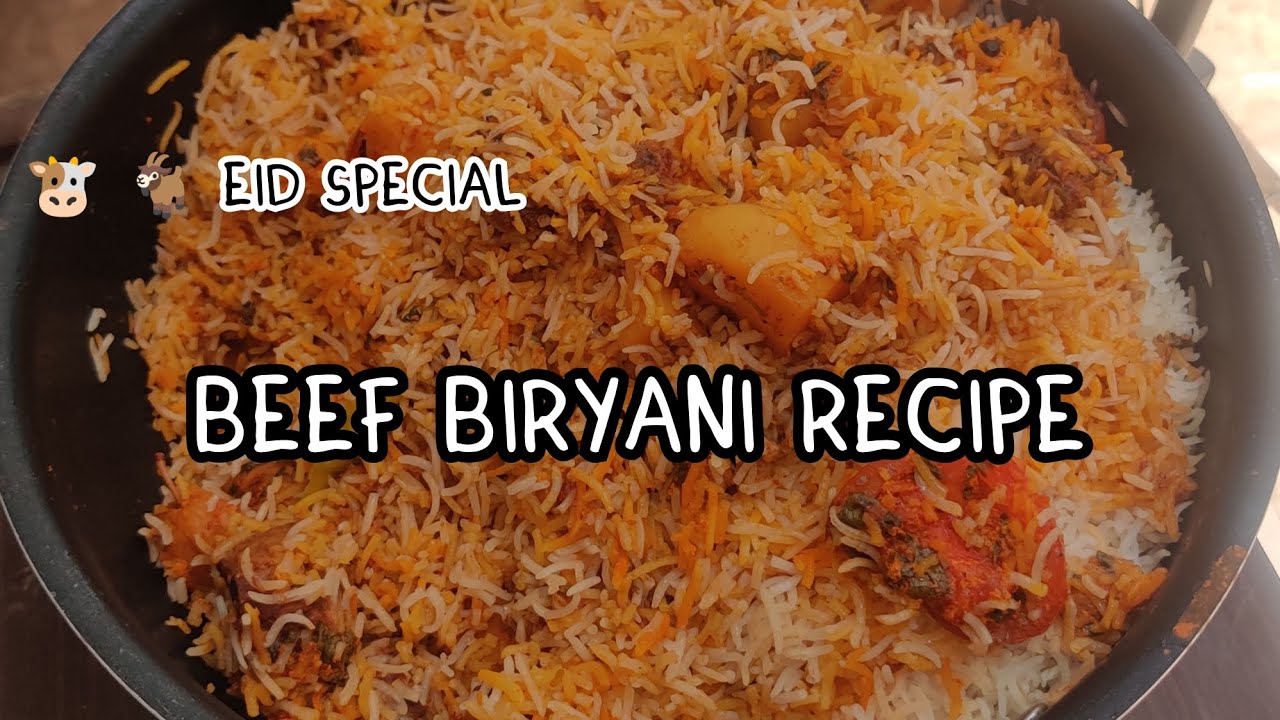Beef Biryani Eid Special Recipe 🤩 | Bakra Eid special