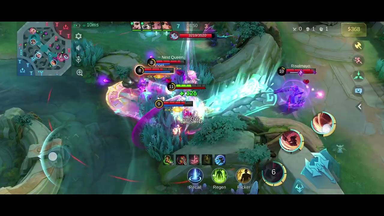 LAPU LAPU ACAK ACAK BACKLINE MUSUH 🔥🔥🔥🔥 - Mobile Legends