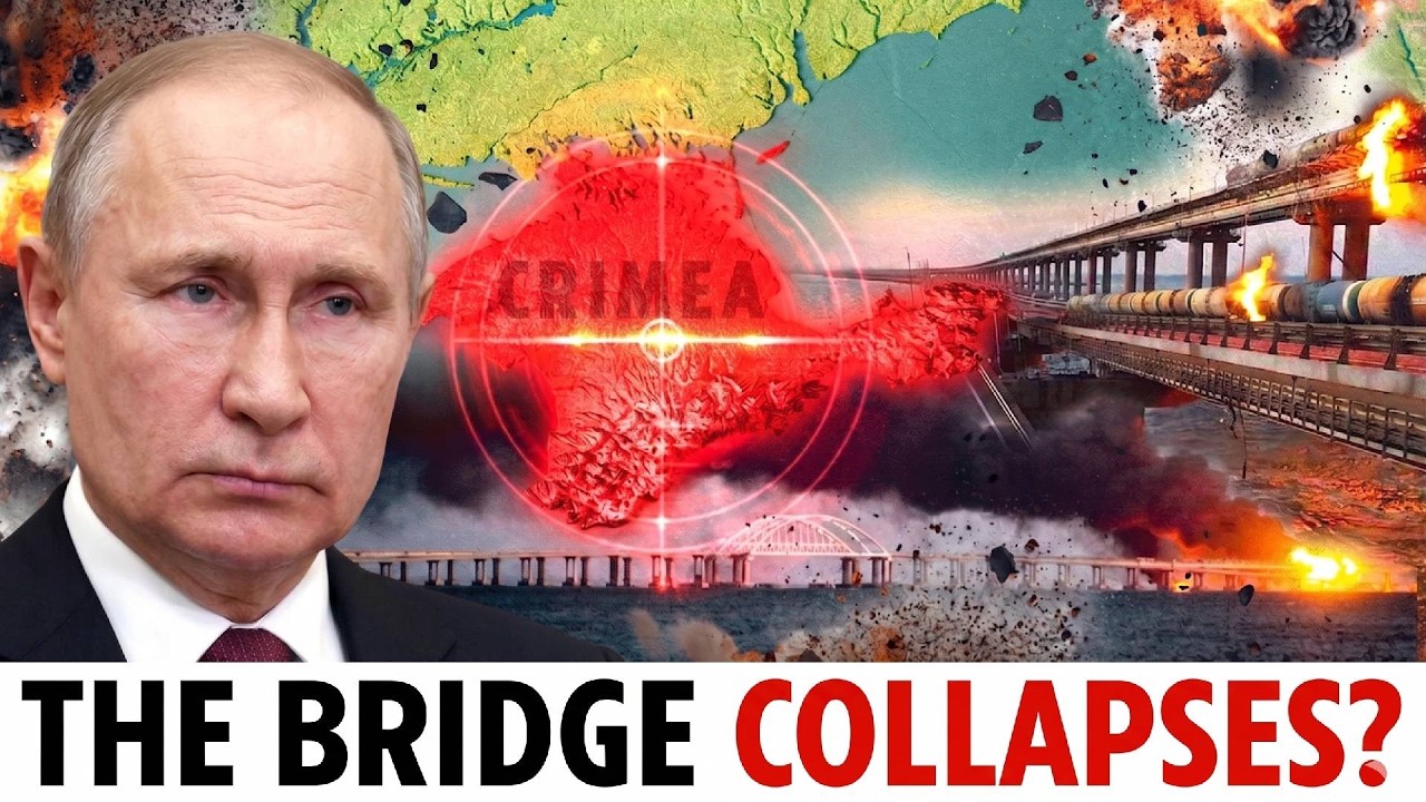 Is Ukraine about to blow up Putin&rsquo;s beloved &pound;3bn Crimean Bridge?