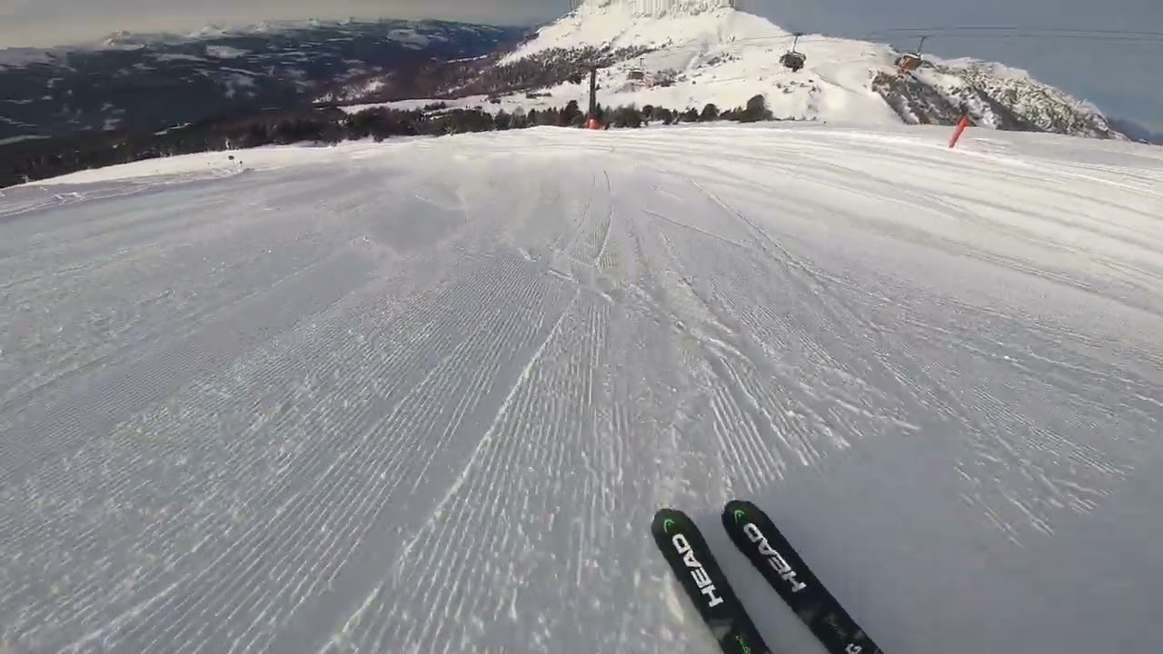 Ski, Alpe Lusia, December 2022