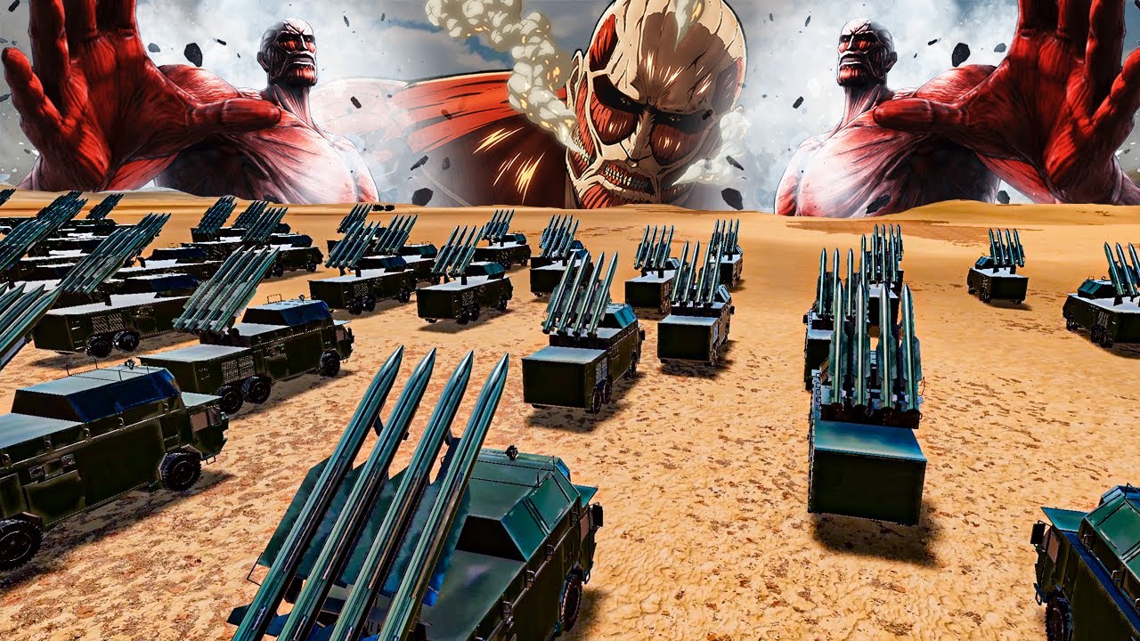 Attack on Titan vs War Machines - Ultimate Epic Battle Simulator 2